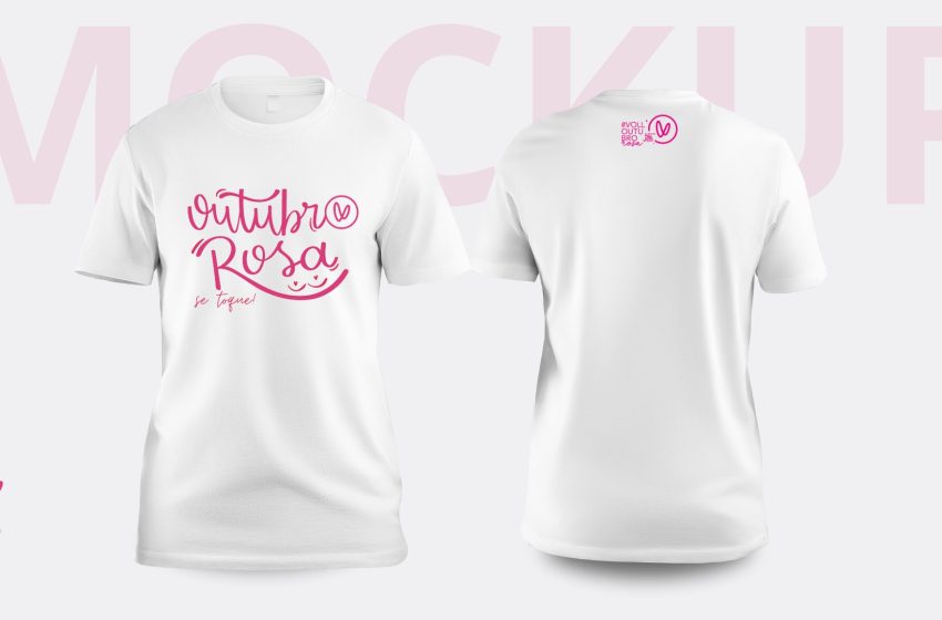  Camisetas Outubro Rosa