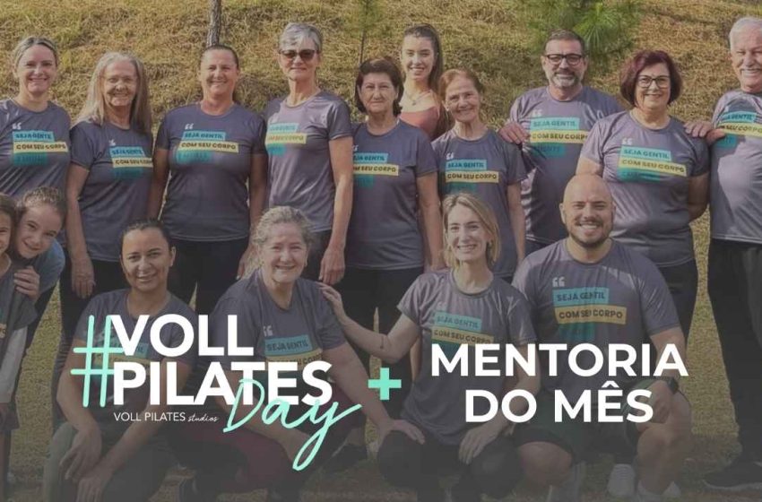  Pilates Day + Mentoria do Mês