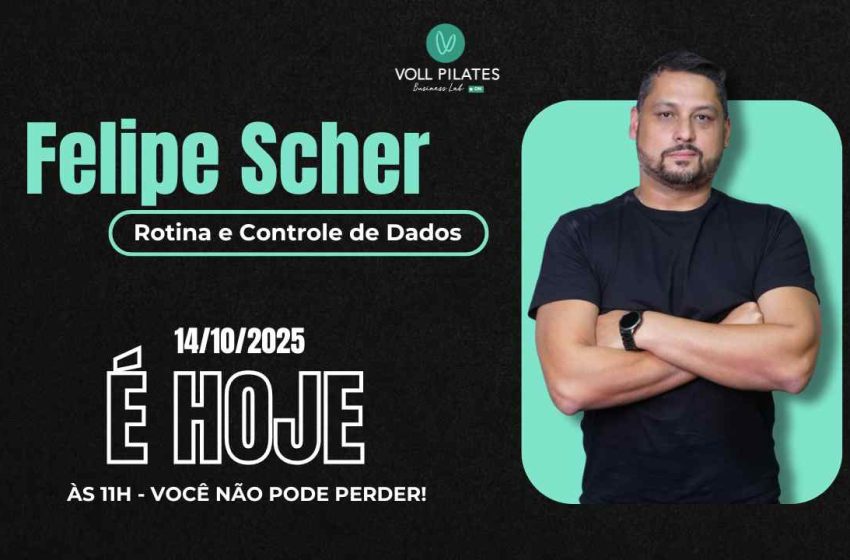  Hoje é dia de VOLL BUSINESS LAB ON com Felipe Scher