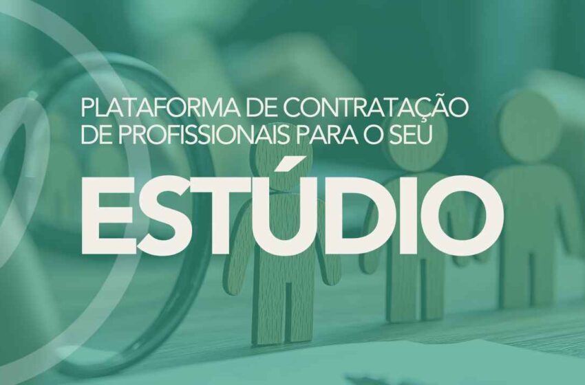  Plataforma de Contratação de Profissionais para o seu Estúdio