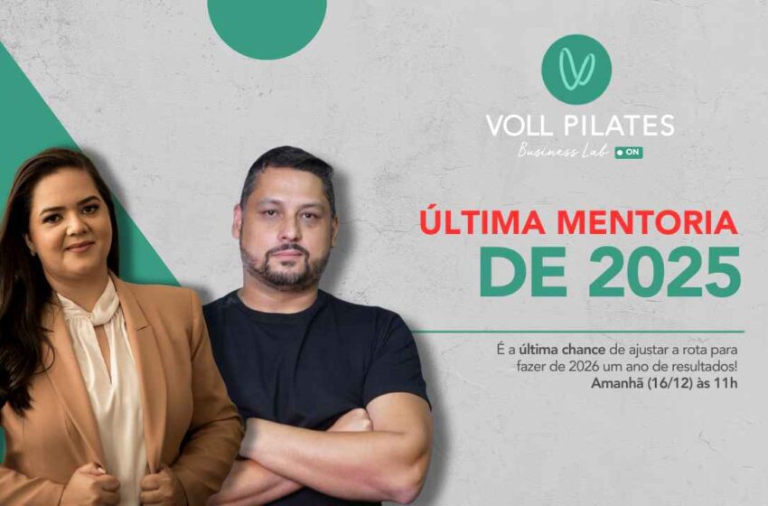  NÃO PERCA: Amanhã teremos o último VOLL Business Lab do ano