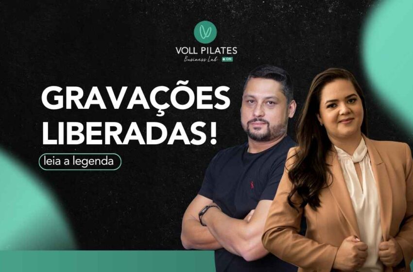  🎥 GRAVAÇÕES DO VOLL BUSINESS LAB ON JÁ ESTÃO DISPONÍVEIS!