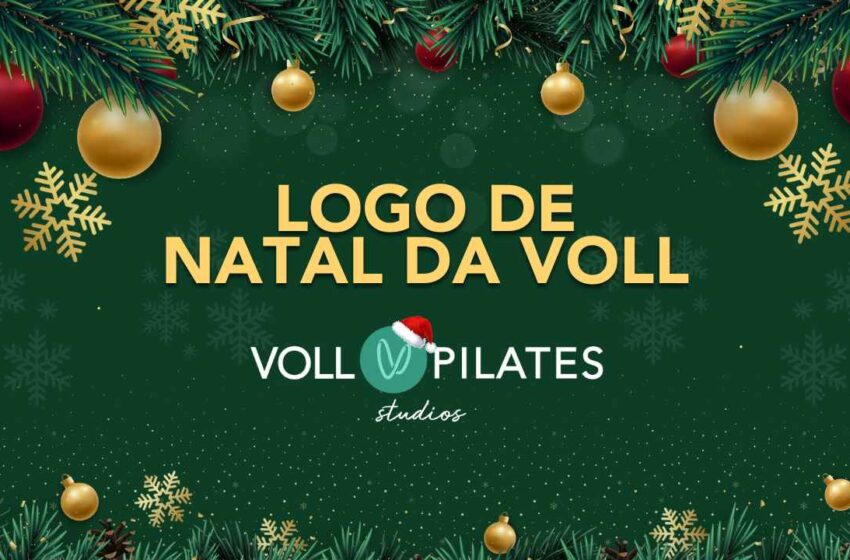  Logo de Natal da VOLL disponível para dowload 🎄🎅