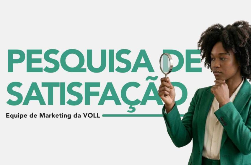  Avalie o Marketing da VOLL 💚