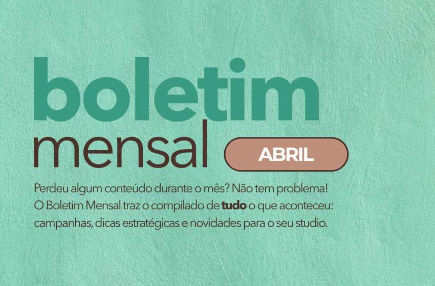  Boletim Mensal – Abril