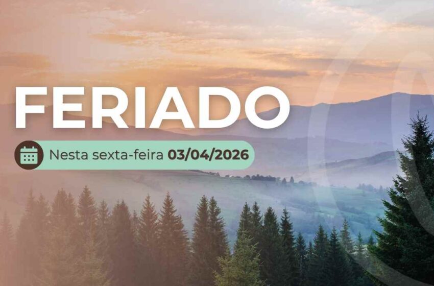  ATENÇÃO: Estaremos inativos nesta sexta-feira 03/04