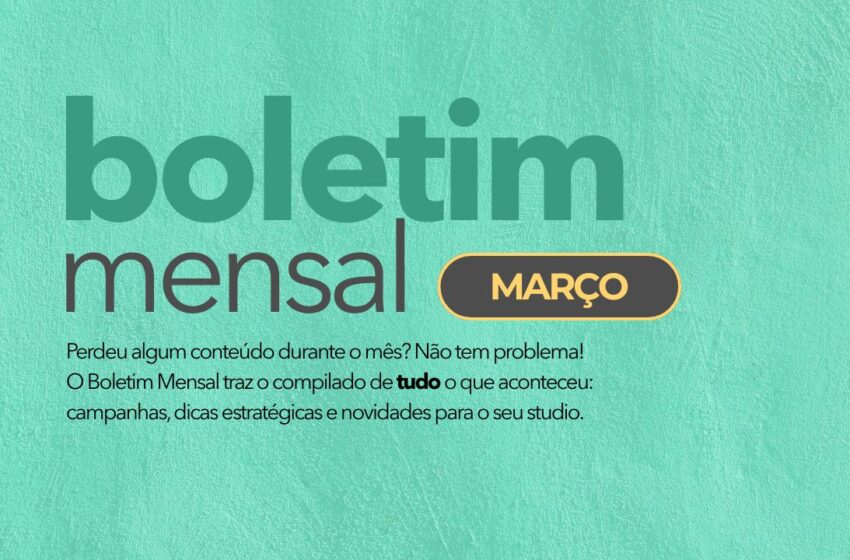  Boletim Mensal – Março