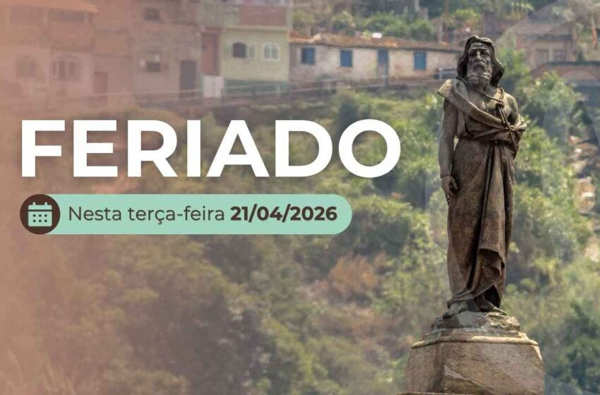  ATENÇÃO: Estaremos inativos nesta terça-feira 21/04