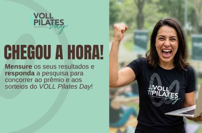  VOLL Pilates Day: Formulário para Premiação e Sorteios