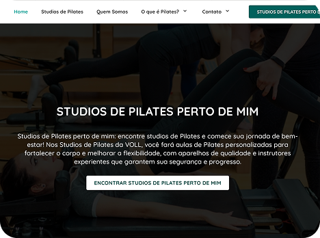 Página exclusiva no site oficial da VOLL Studios